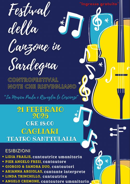 𝑭𝑬𝑺𝑻𝑰𝑽𝑨𝑳 𝑫𝑬𝑳𝑳𝑨 𝑪𝑨𝑵𝒁𝑶𝑵𝑬 𝑰𝑵 𝑺𝑨𝑹𝑫𝑬𝑮𝑵𝑨