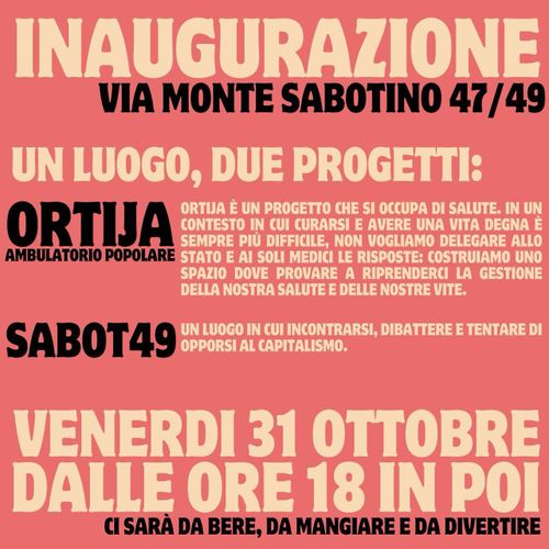 INAUGURAZIONEORT